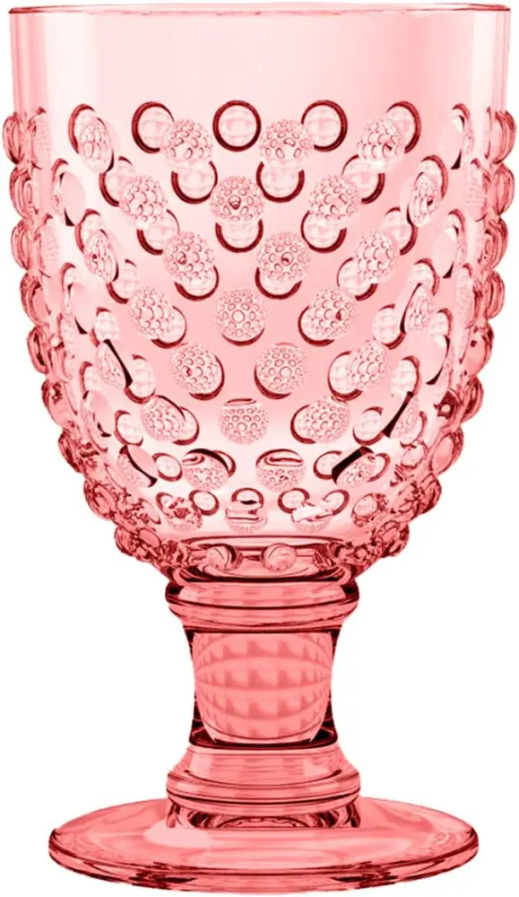 Hobnail Goblet Glasses 17 oz