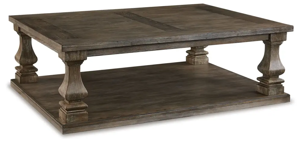Johnelle - Rectangular Cocktail Table - Ash