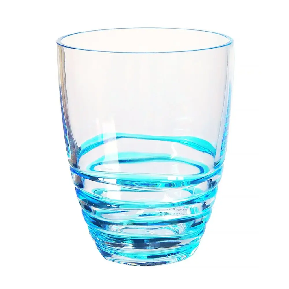 Leading Ware Swirl Plexiglass Drinking Glasses (Set 4)