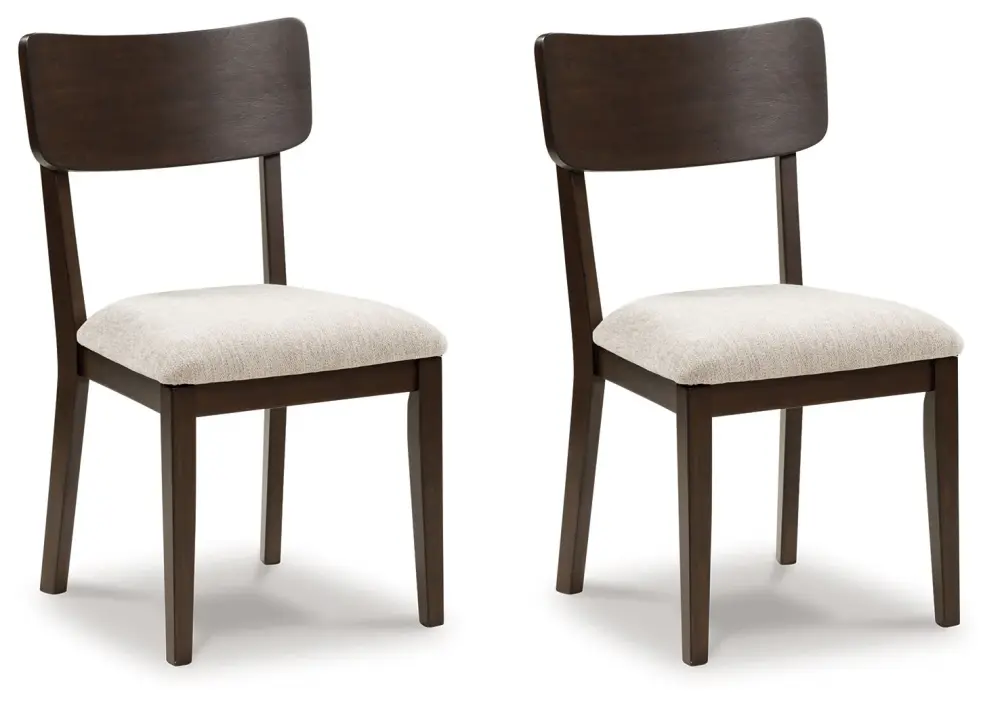 Mallenette - Dining Upholstered Side Chair adjust 2) - Merlot