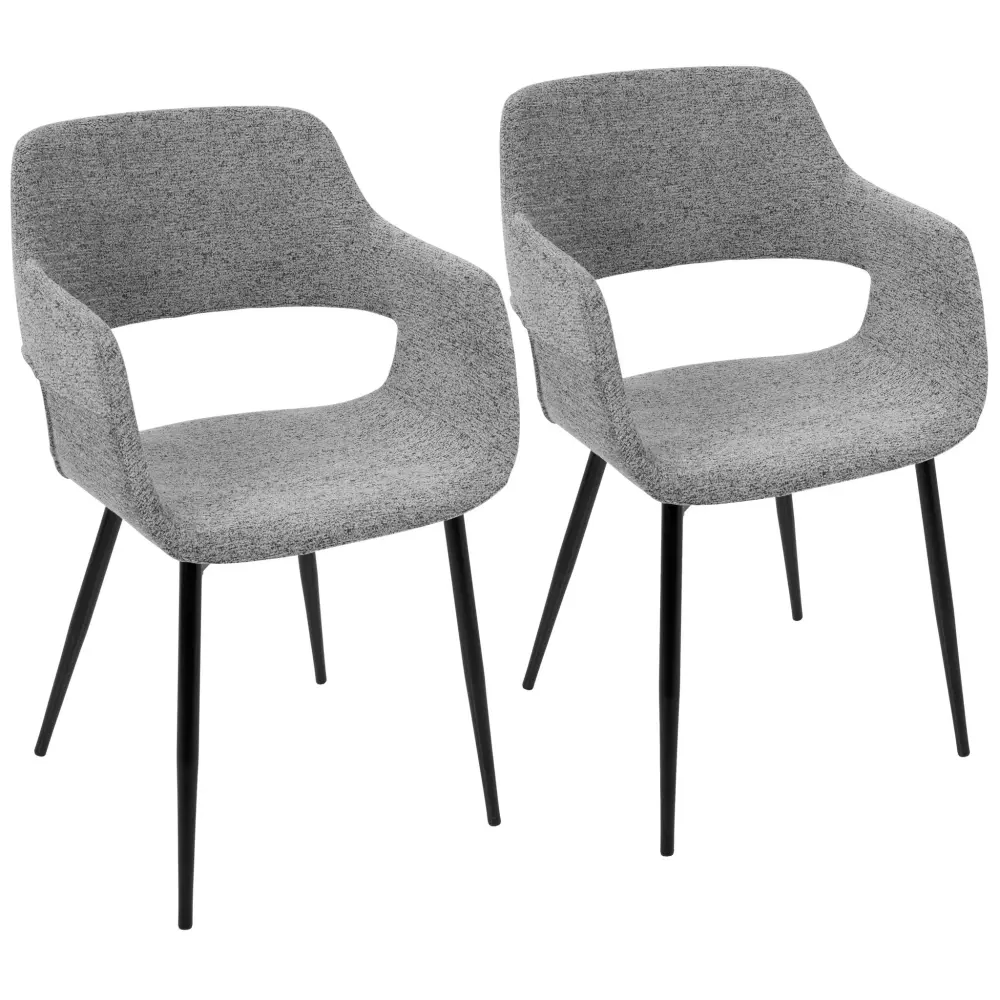 Margarite - Mid Century Minimalist Dining Chair (Set 2)