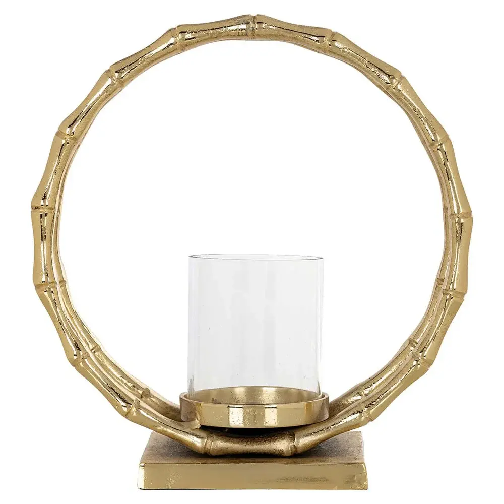 Merlyn Large Glass Hurricane - Gold