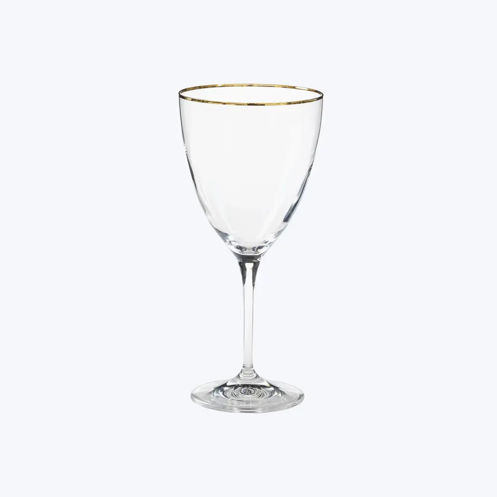 Sensa Water Glass Golden Rim, Place 6
