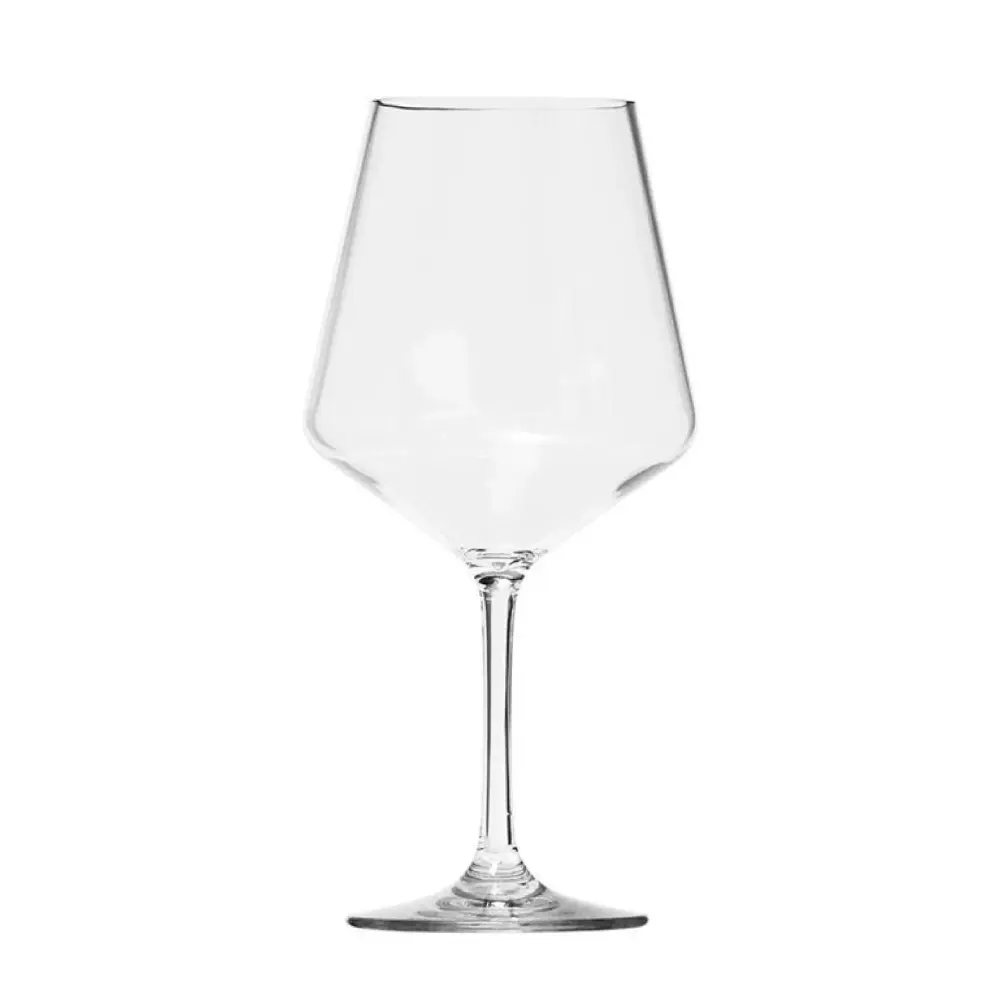 Tritan Lexington - Leadingware Wine Glass Set, Unbreakable 15Oz Bpa Free Plastic Wine Glasses (Set 4) - Glass-like