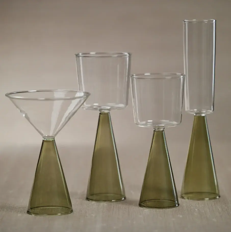 Veneto Glassware, Olive