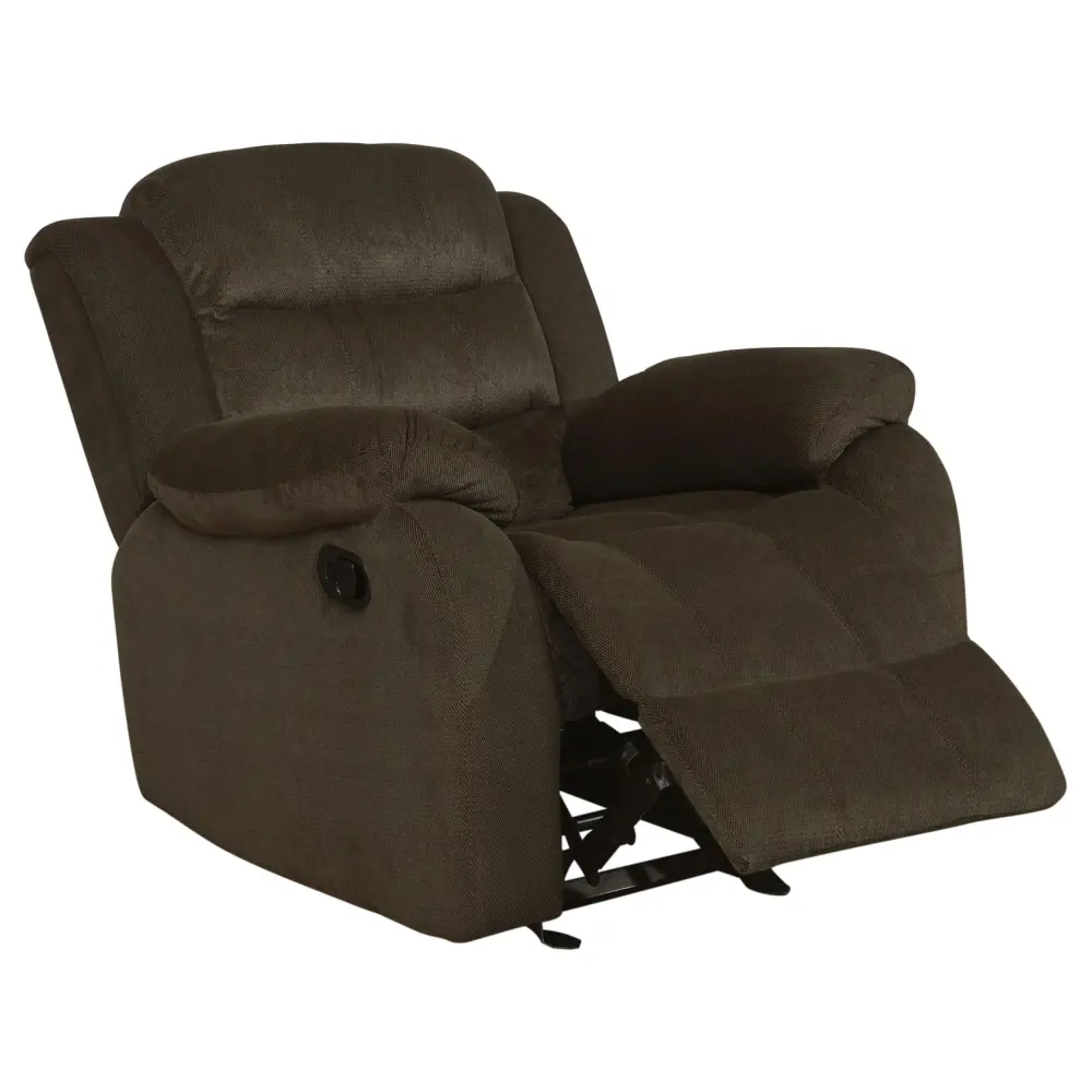Diamond Modern Furniture COA Rodman Glider Fabric Recliner 601883