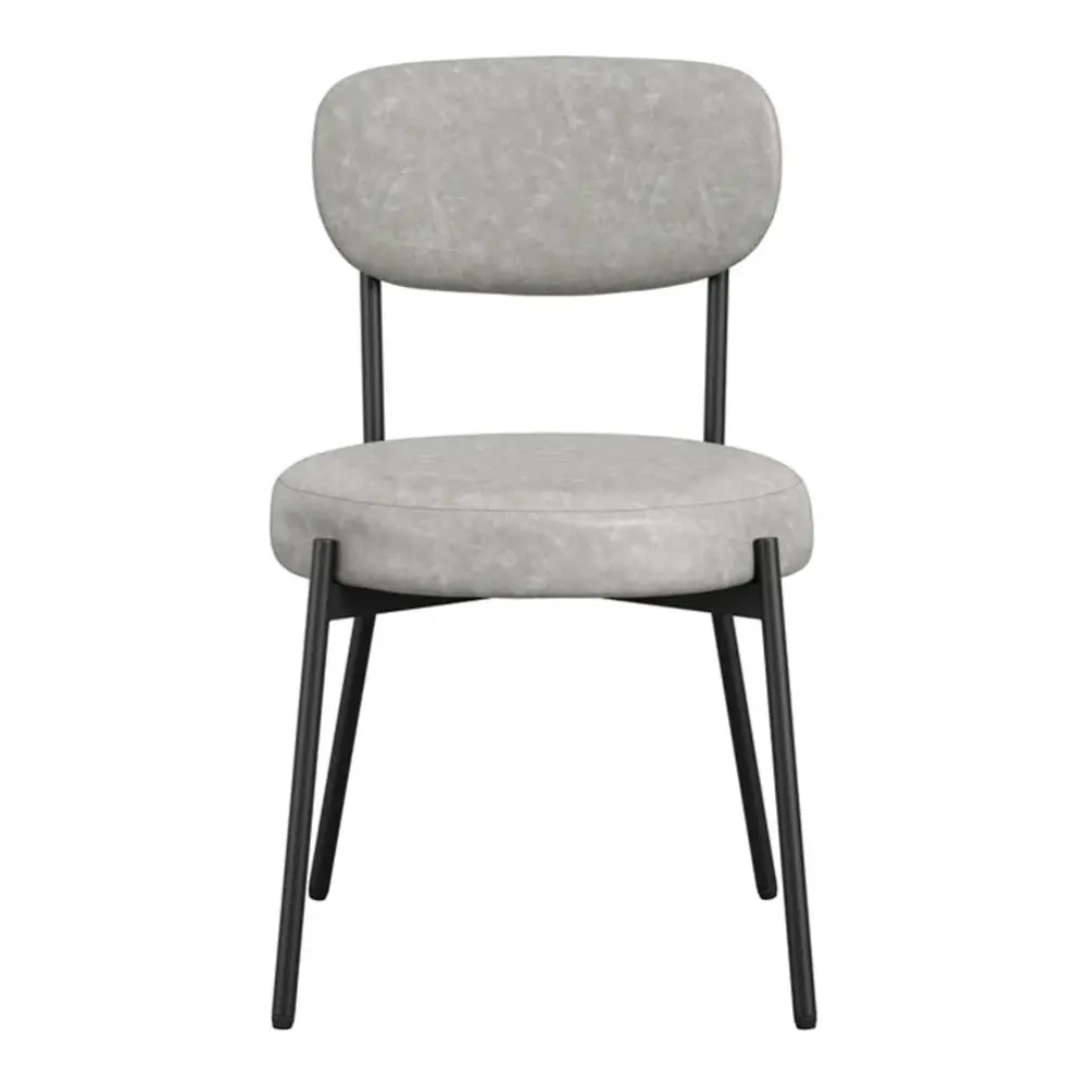 Ross Set 2 Dining Chairs - Graphite Grey | Outlet