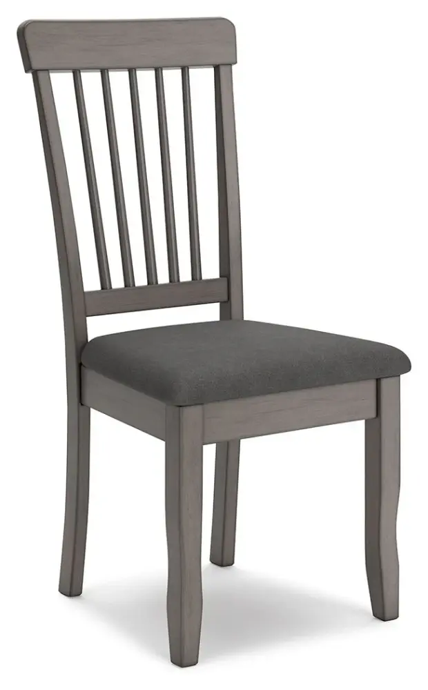 Shullden - Dining Room Side Chair place 2) - Gray
