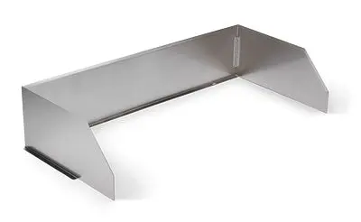 Crown Verity 48" Stainless Metal Steel Windguard, CV-WG-48