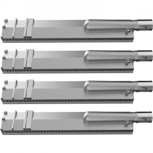 VEVOR Grill Burners BBQ Burner Replacement Stainless-Steel Gas BBQ Parts Gas, 15.9" x 3.1" x 0.8", BXGRSQ3V...