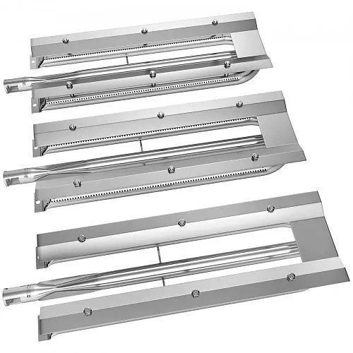 VEVOR Replacement U Burner BBQ Burner Replacement Stainless Mild Steel Gas BBQ Parts, BXGRSQ49RR1N6L1UBV0