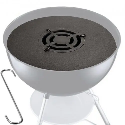 VEVOR Ribbed 40" Replacement BBQ Grill Cooking Grate, Cast Iron Cooking Grate Synergistic Weber, SKJZJ40YC00000001V0
