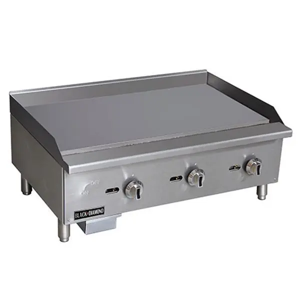 Black Diamond Quality Series Gas Griddle 36", BDECTG-36/NG