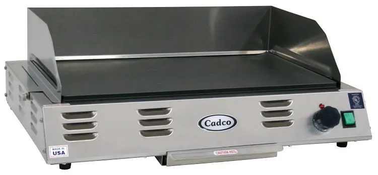 Cadco Micro Medium-Duty Countertop Griddle 220V, CG-20