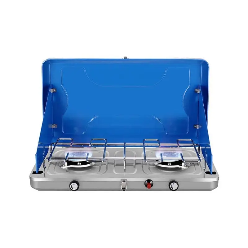 Camplux 2 Burner Camping Stove Wind Shield, JK-6320