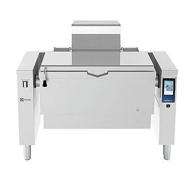 Electrolux Professional Touchline Tilting Braising Pan, gas, 45 gallon (170 Liter) capacity, 587039