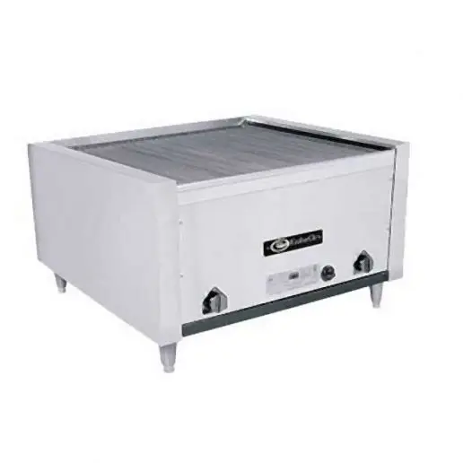 EmberGlo 19 9/16" x 35 7/8" x 31 1/8" Natural Gas Charbroiler - 85,000 BTU, 41C