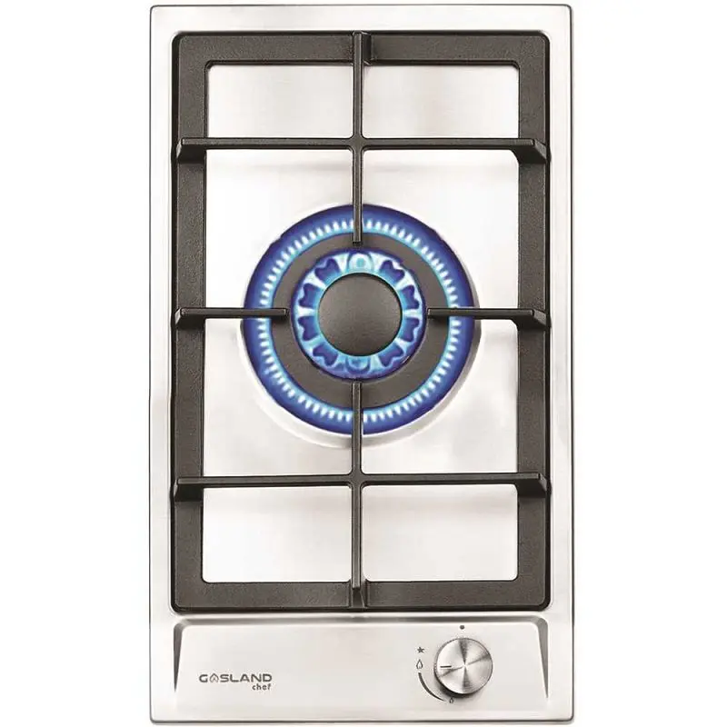GASLAND 12" Constructed- Gas Stove, Plain Gas Cooktop Stainless Mild Steel 1-Sealed Burner, GH12SF