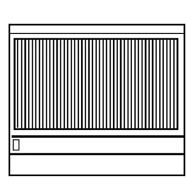 Imperial Range Match, gas, 36"W, charbroiler, cast iron radiants, (1) convection oven, IR-36BR-C