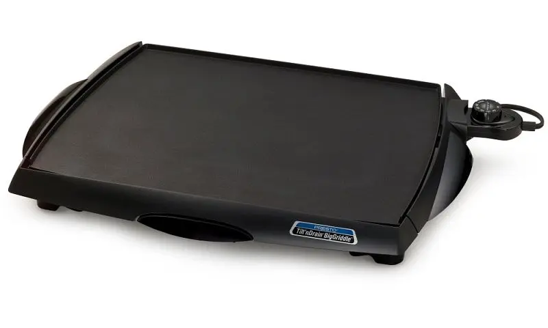 Presto Tilt'Ndrain Biggriddle Cool-Touch Griddle, 07046