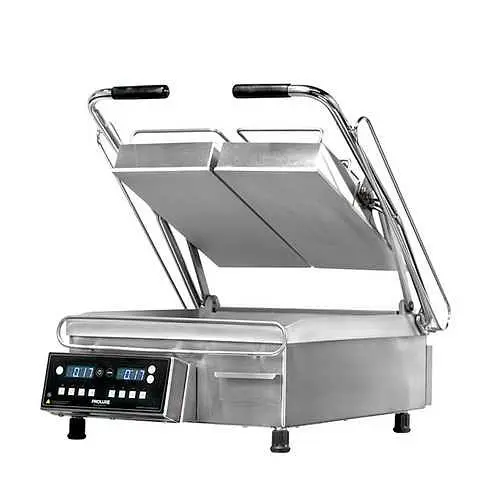 Proluxe Time-Tested Split Lid Grill, 15"x15" Tabletop Grill, SL1577
