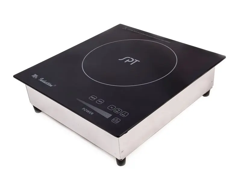 Sunpentown 2600W Constructed- Induction cooker (Matte Black/Silver), SR-657RT