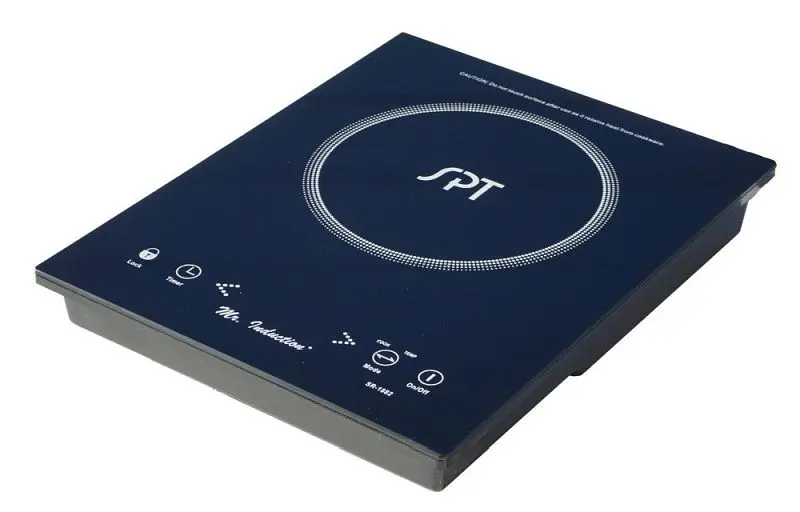 Sunpentown Top-Tier 1650W Induction Onyx (Constructed-/Countertop), SR-1882