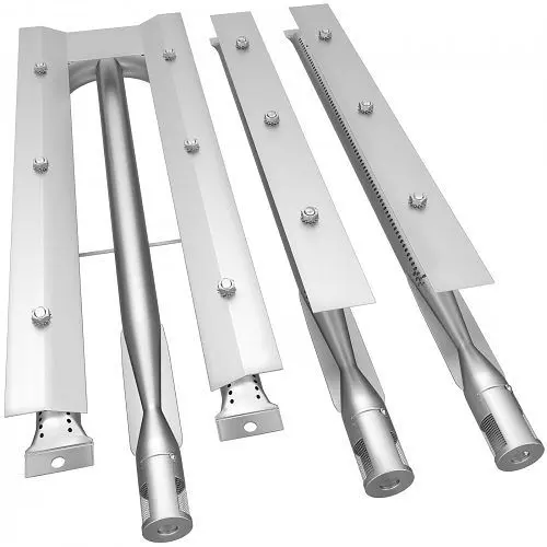 VEVOR BBQ Burners Replacement Burner Grill Part Kit Wood Stainless Mild Steel Gas BBQ Part, BXGRSQ5RXMA48RMT6V0
