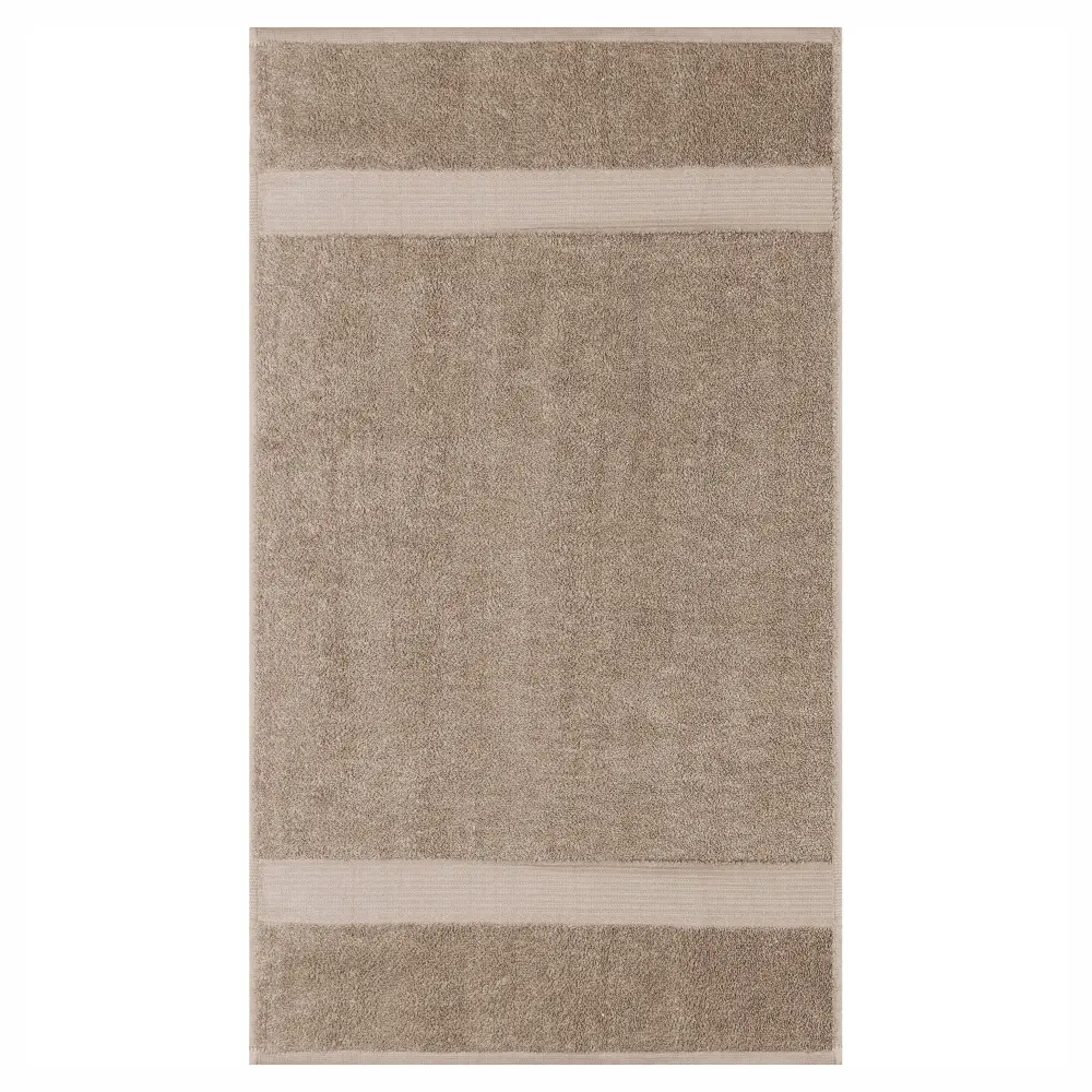 Hand Towel, 16'' x 28'' (Taupe) - Extra Absorbent