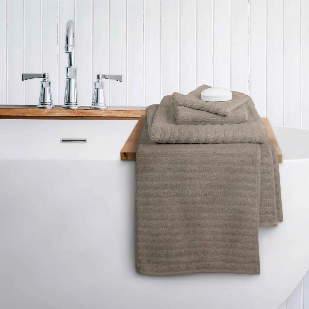 Hand Towel Texture Hiking Trail Color, 27" x 54"