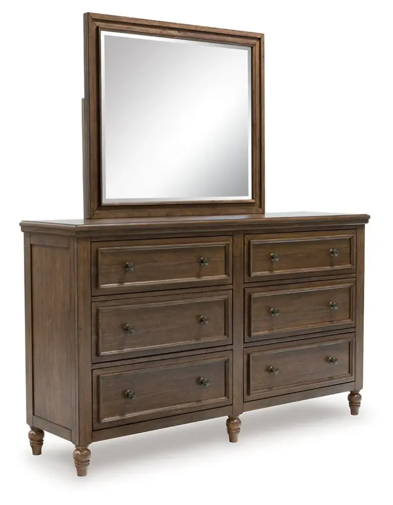 Sturlayne - Dresser And Mirror - Taupe