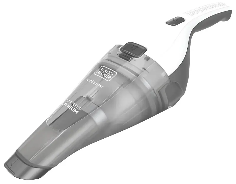 Black+Decker dustbuster HNVC215B10 Wireless Handheld Vacuum, 10.99 oz Vacuum, 8 V Battery, Lithium-Ion Battery