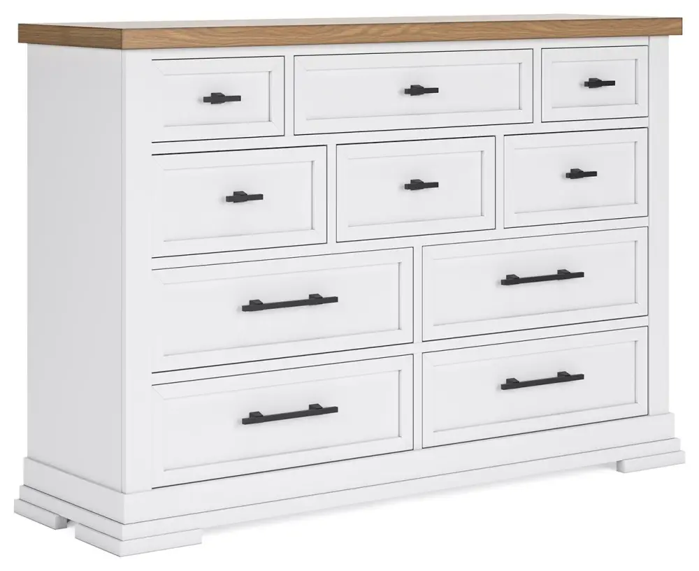 Ashbryn - Dresser - Pearl / Natural