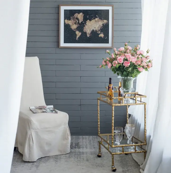 Twig Bar Cart Espresso Finish