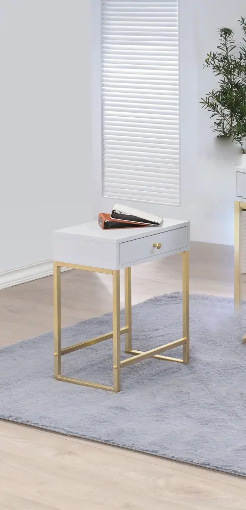 Rattan Storage Coleen - Chic Design Accent Table