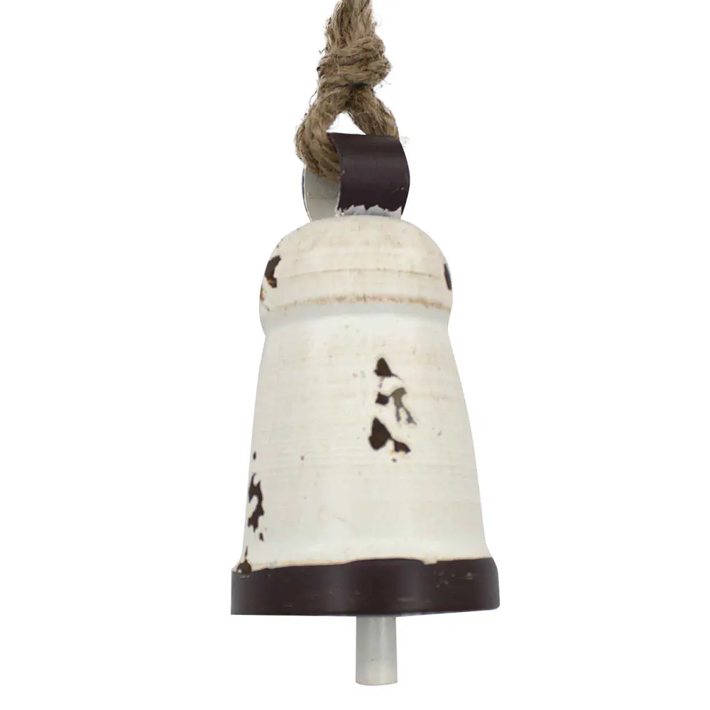 Alabaster Metal Bell Ornament, 5''