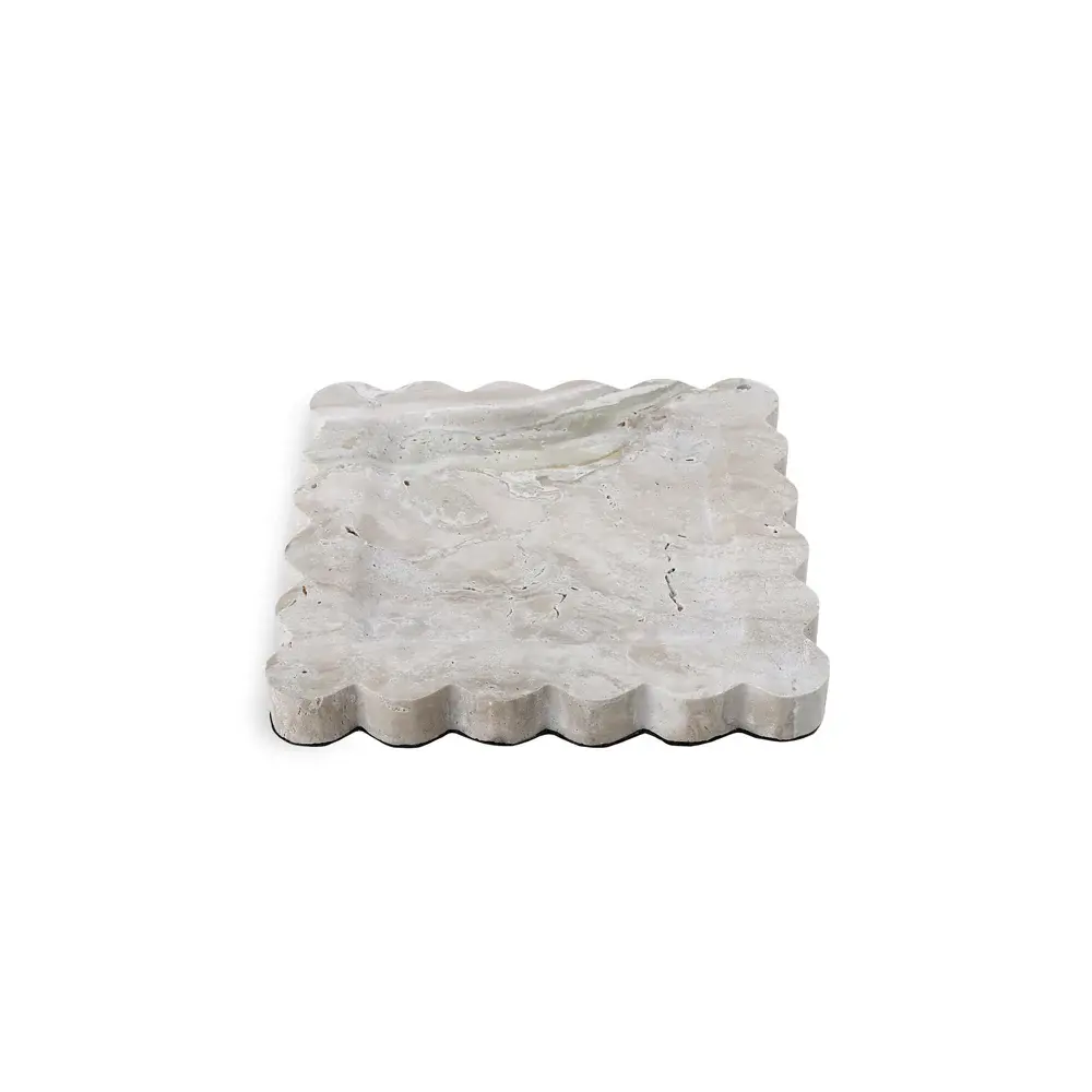 Aurelia Marble Tray - Sand