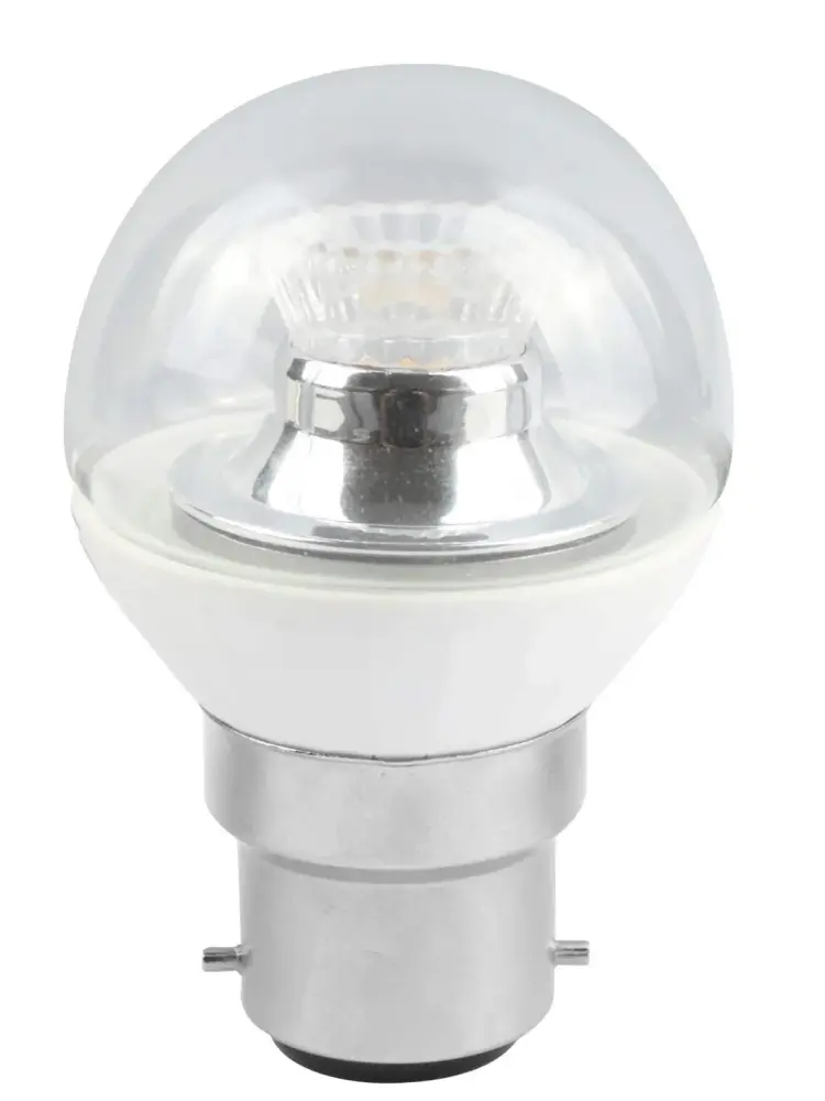 Bell 4W LED 45mm Dimmable Round Ball Crystal BC, 2700K 250 Lumens