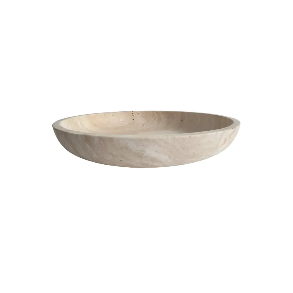 Bowl - Alabaster Travertine - D50 cm