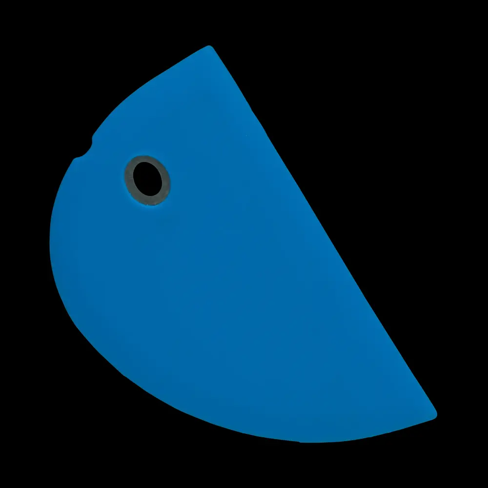 Cobalt Silicone Bowl Scraper