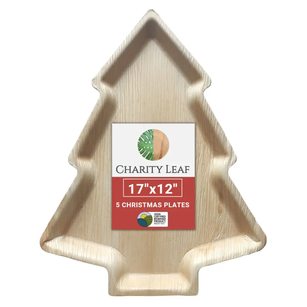 Disposable Christmas Tree Tray - Pack 5 Trays