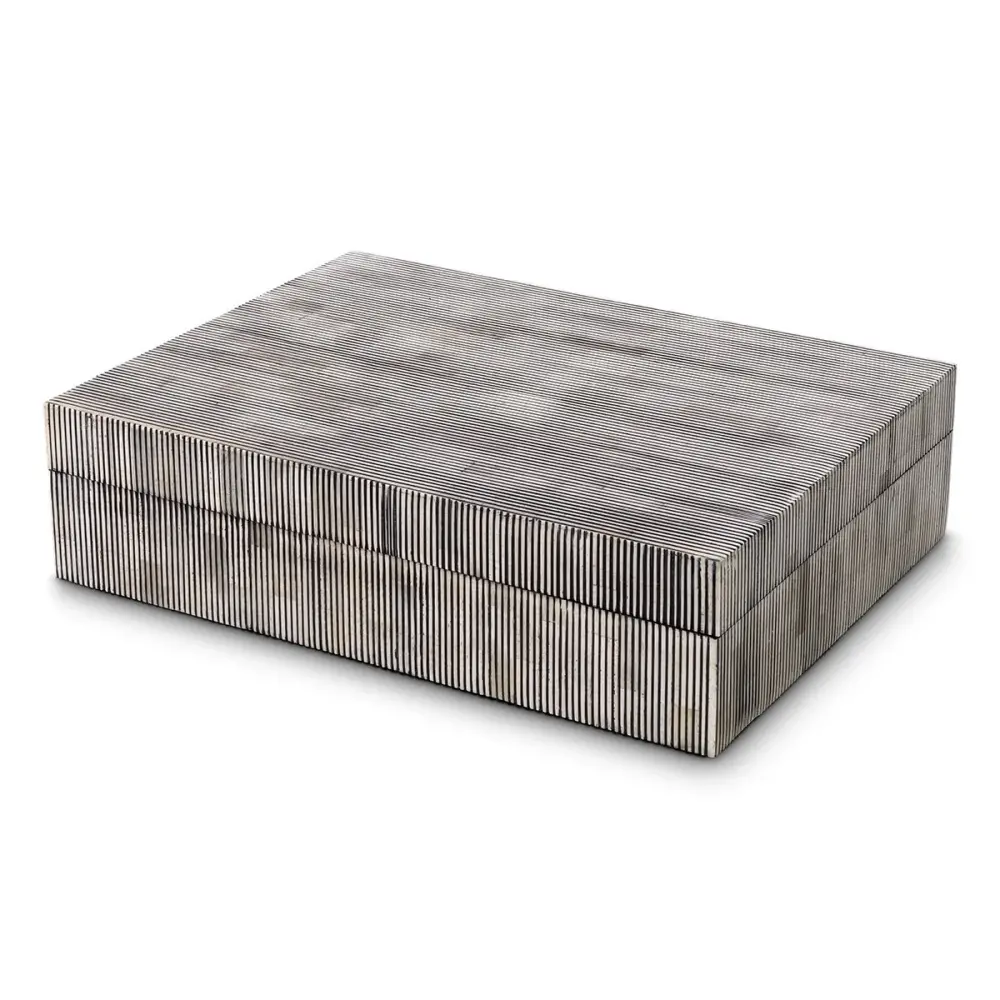 Lucille Roomy Box - Black & White