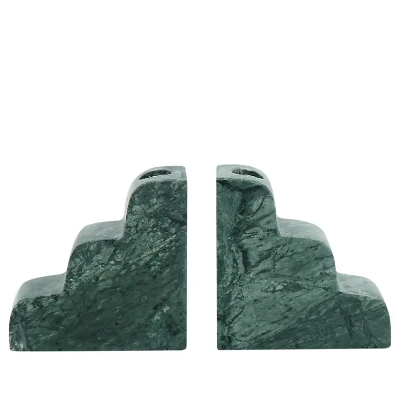 Marble Bookend/Candle Holder