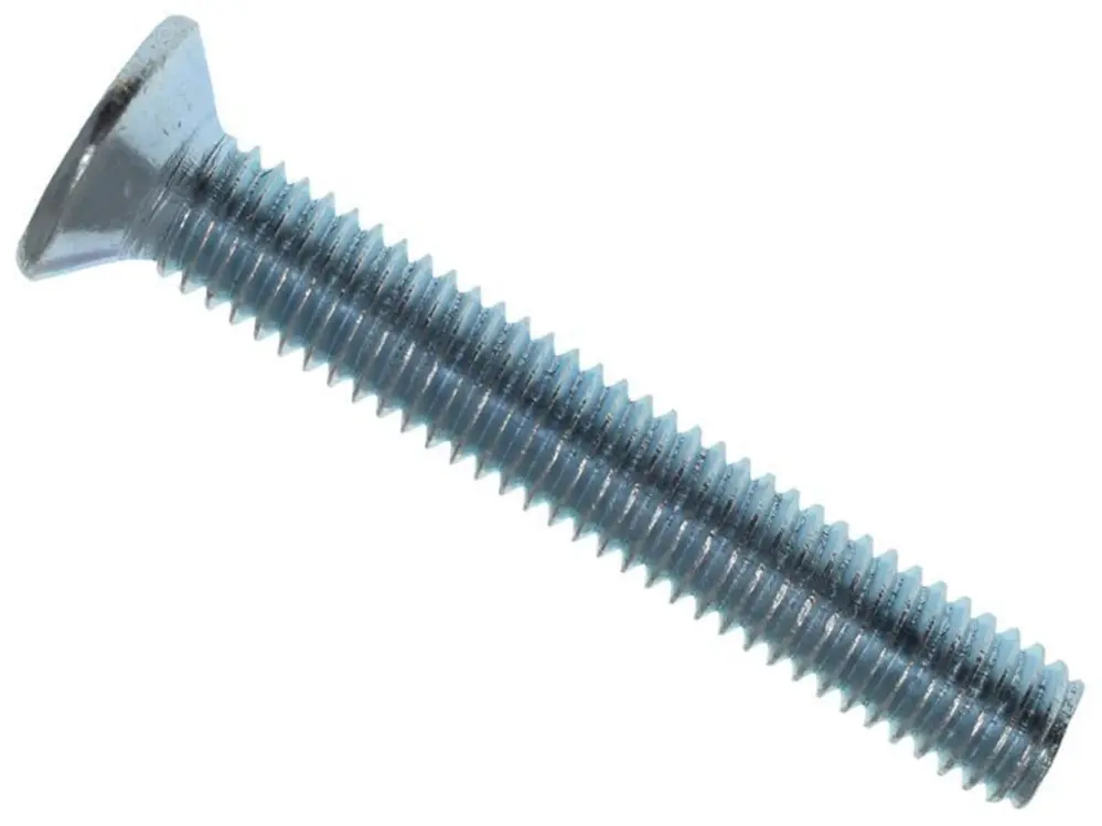 Metalmate Machine Screw Pozi Interoperable Csk Zp M5 X 40Mm Box 25