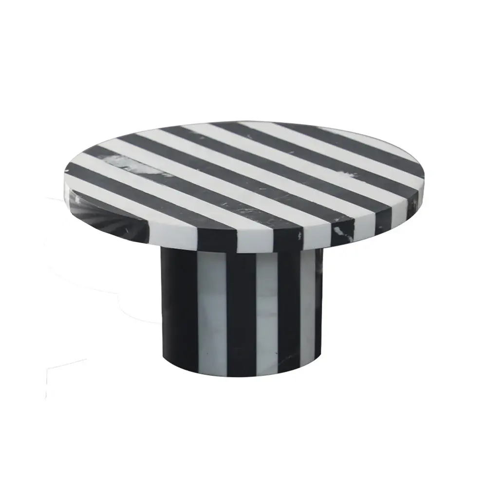 Monochrome Medium Marble Tray