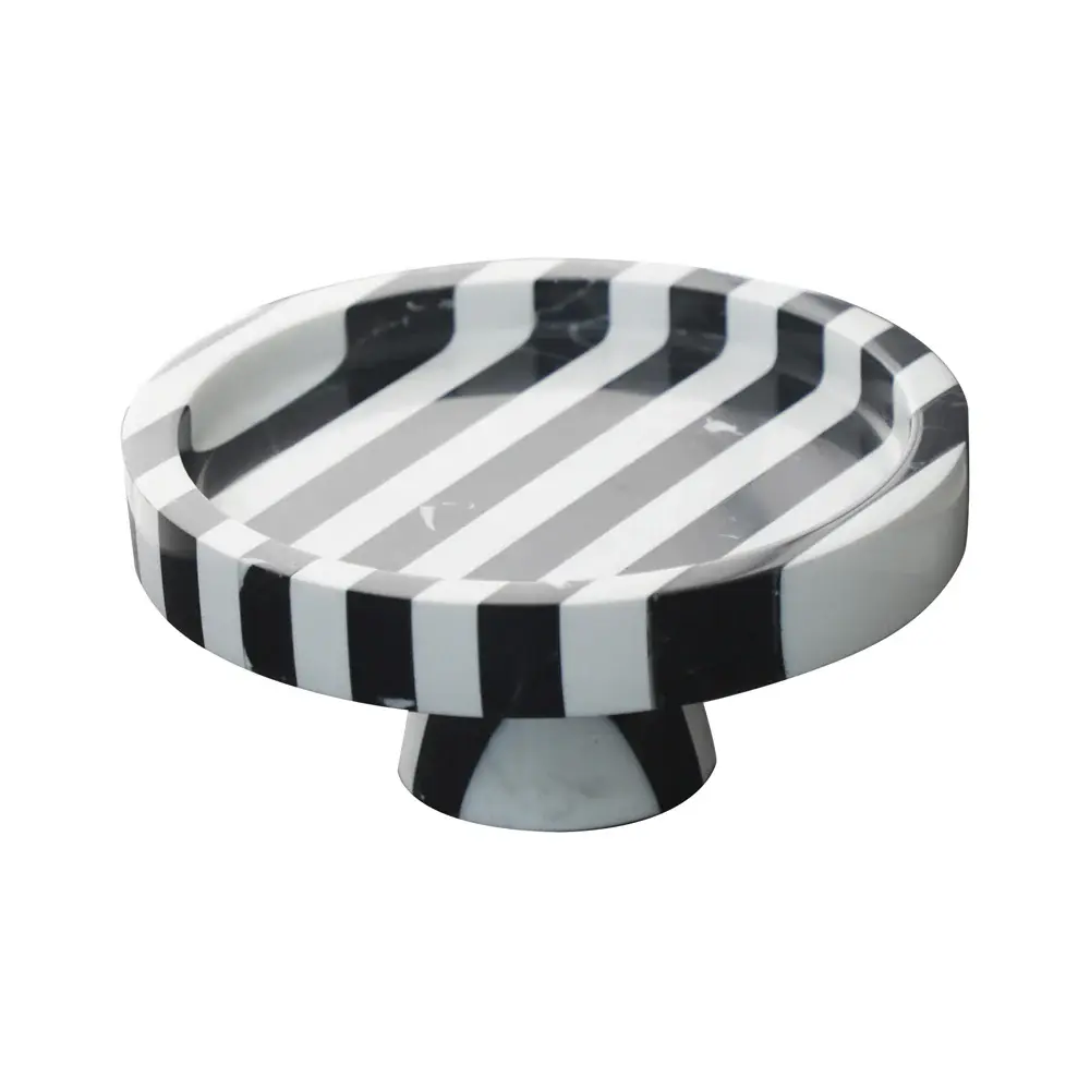 Monochrome Miniature Marble Tray / Small