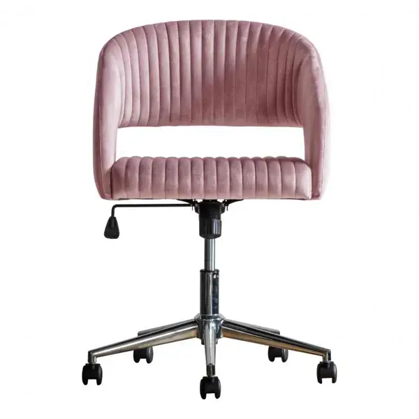 Murray Velvet Chair - Pink