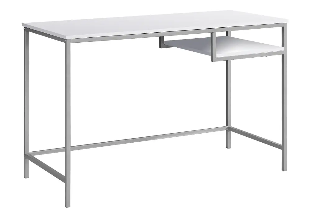Computer Desk Home Office, Compact Modern Design, Contemporary & Present-day Solid Wood Construction