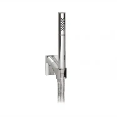 Round shower head/square hook adjust