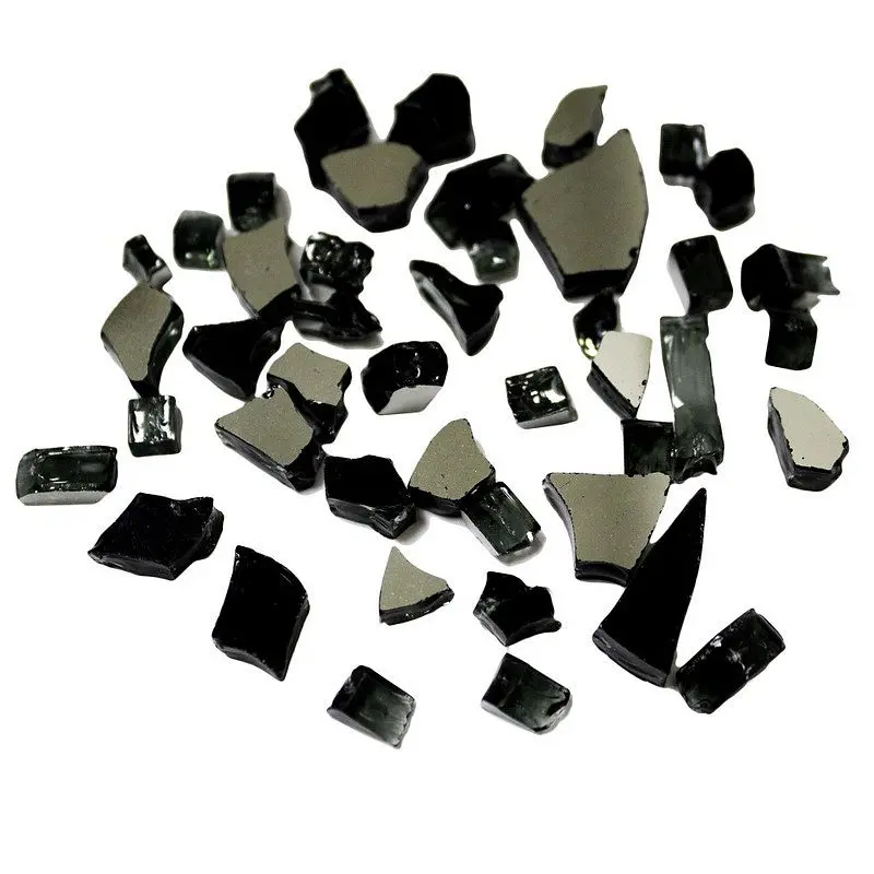 AZ Heavy Patio Heaters 10lbs Reflective Fire Pit Glass, Black, RFGLASS-RBLK AZ Patio Heaters